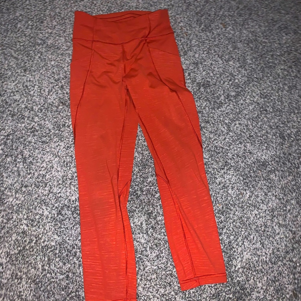 Lulu lemon leggings- good condition. Size 4.